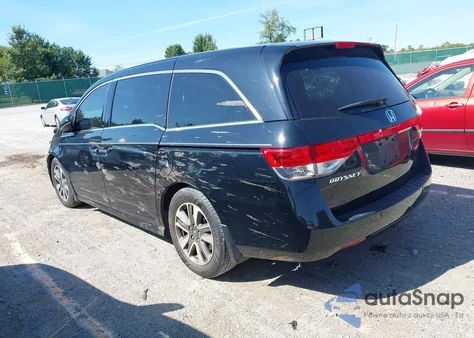 2015 Honda Odyssey Touring/Touring Elite from USA, damaged, VIN 5FNRL5H96FB065542